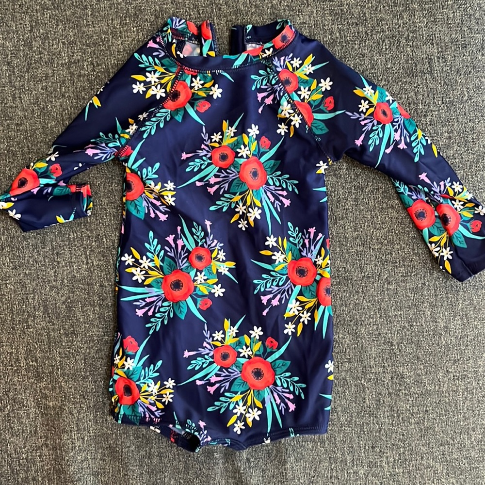 Cat & Jack one piece rash guard Swimsuit Target